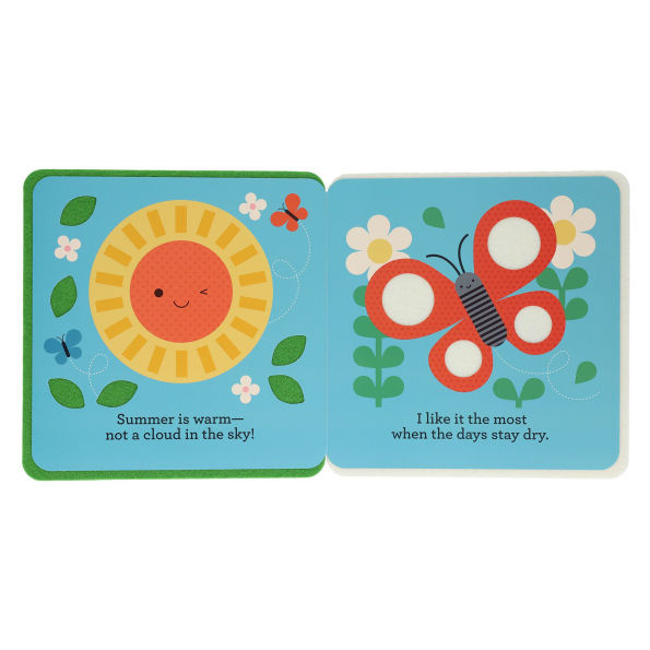 Chronicle Books A First Felt Book: Rain and Shine