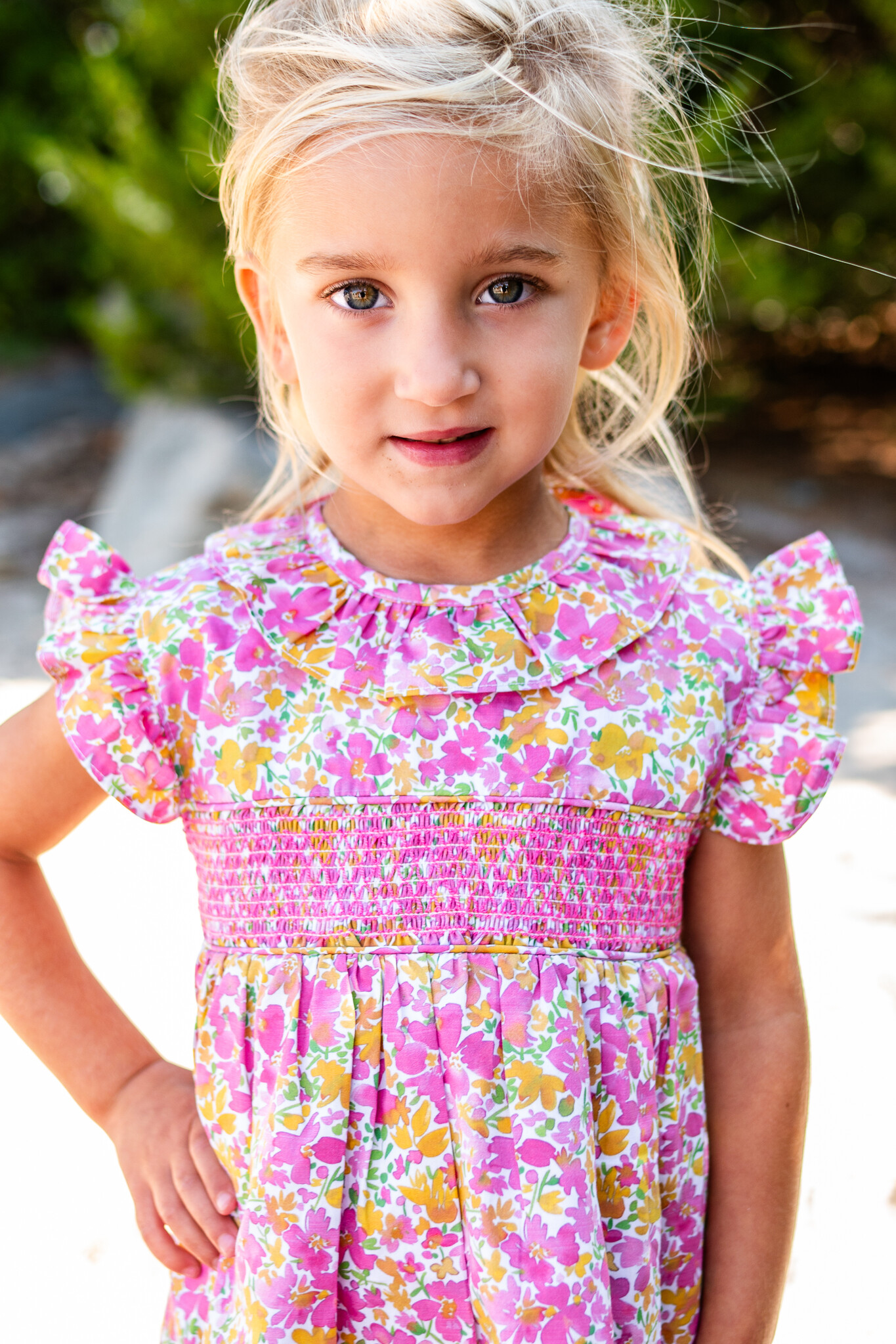 Maddie & Connor Maddie & Connor Elle Smocking Dress