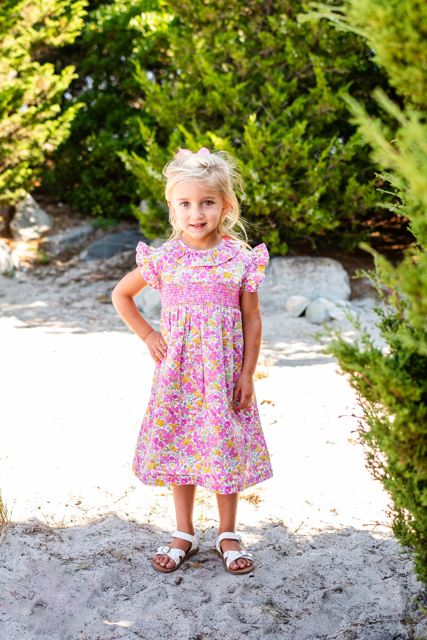 Maddie & Connor Maddie & Connor Elle Smocking Dress