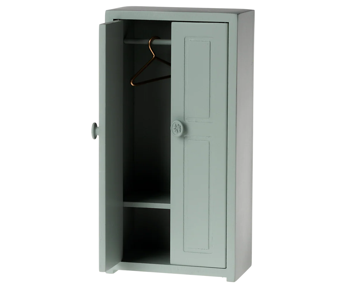 maileg Maileg Closet, Mouse - Soft blue