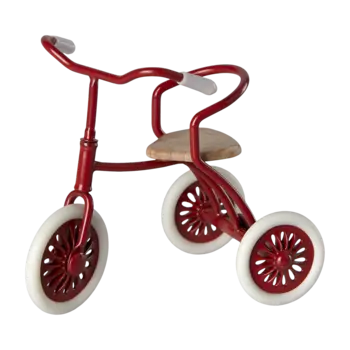 maileg Maileg Abri à tricycle, Mouse - Red