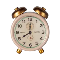 maileg Maileg Alarm clock, Mouse - Powder