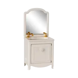 maileg Maileg Sink dresser, Mouse - Off white