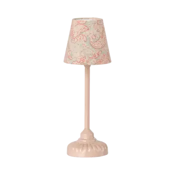 maileg Maileg Vintage floor lamp, Mouse - Powder