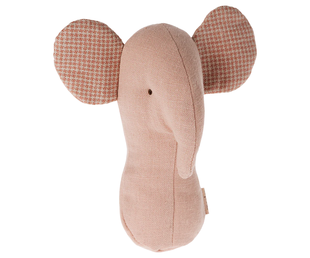 maileg Maileg Lullaby friends, Elephant rattle - Rose