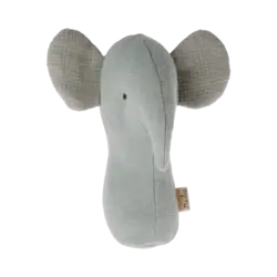 maileg Maileg Lullaby friends, Elephant rattle - Light  dusty blue