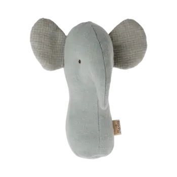 maileg Maileg Lullaby friends, Elephant rattle - Light  dusty blue
