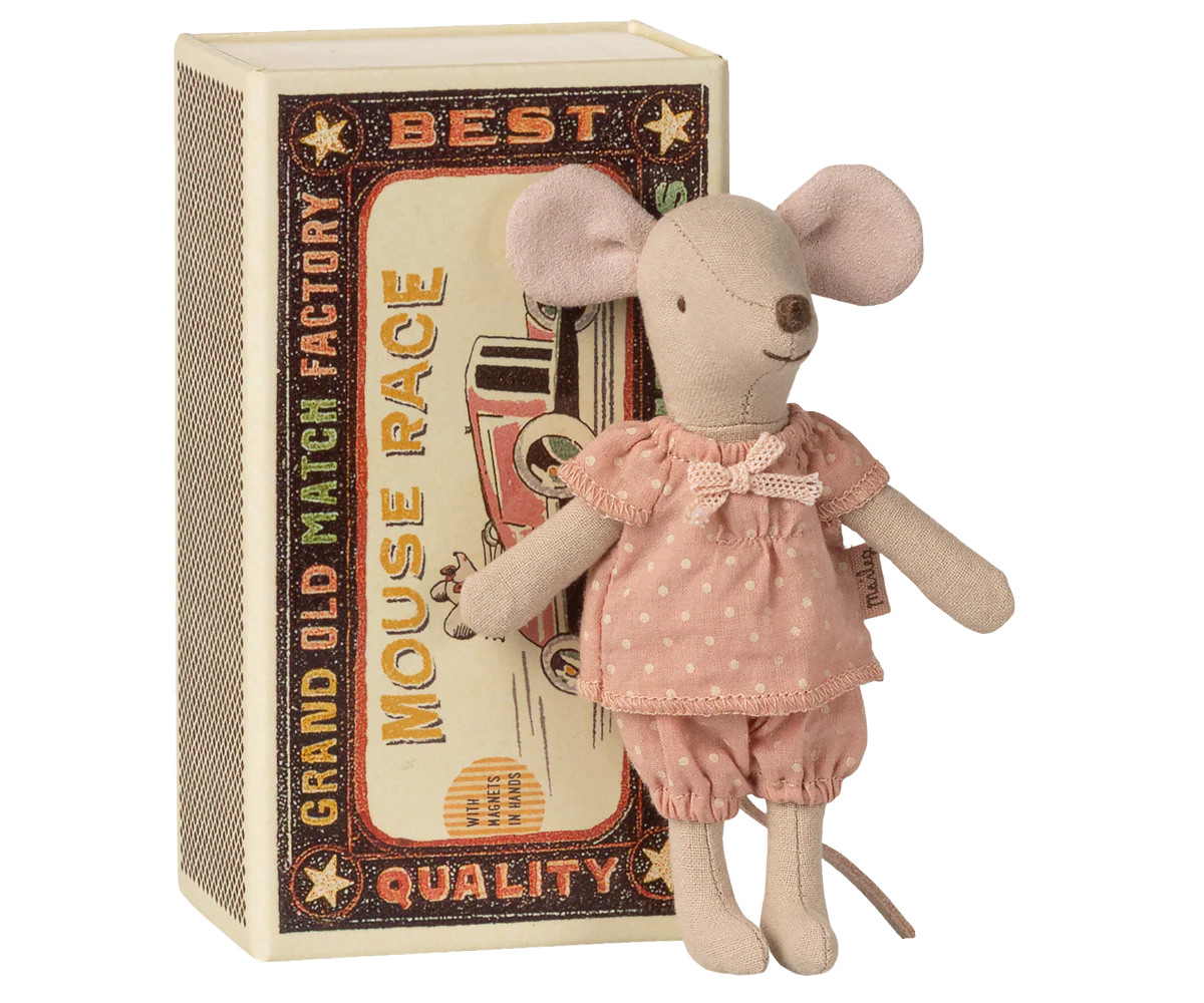 maileg Maileg Big sister mouse in matchbox