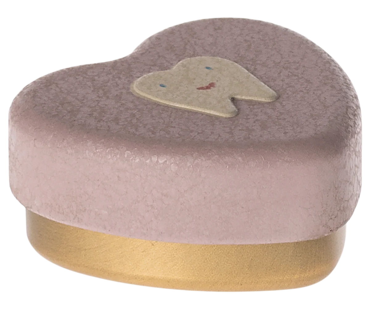 maileg Maileg Tooth box, Small - Heather