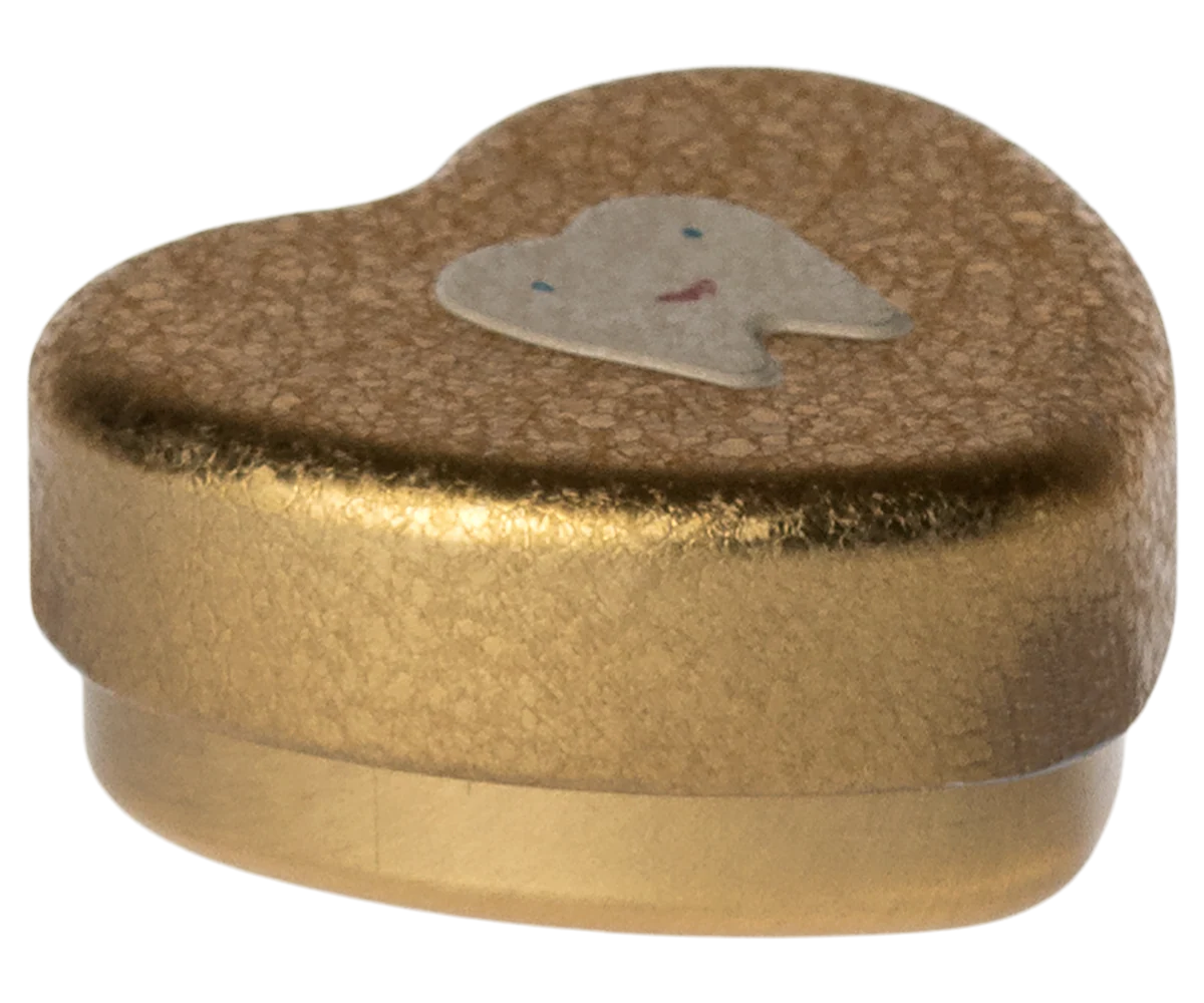 maileg Maileg Tooth box, Small - Gold