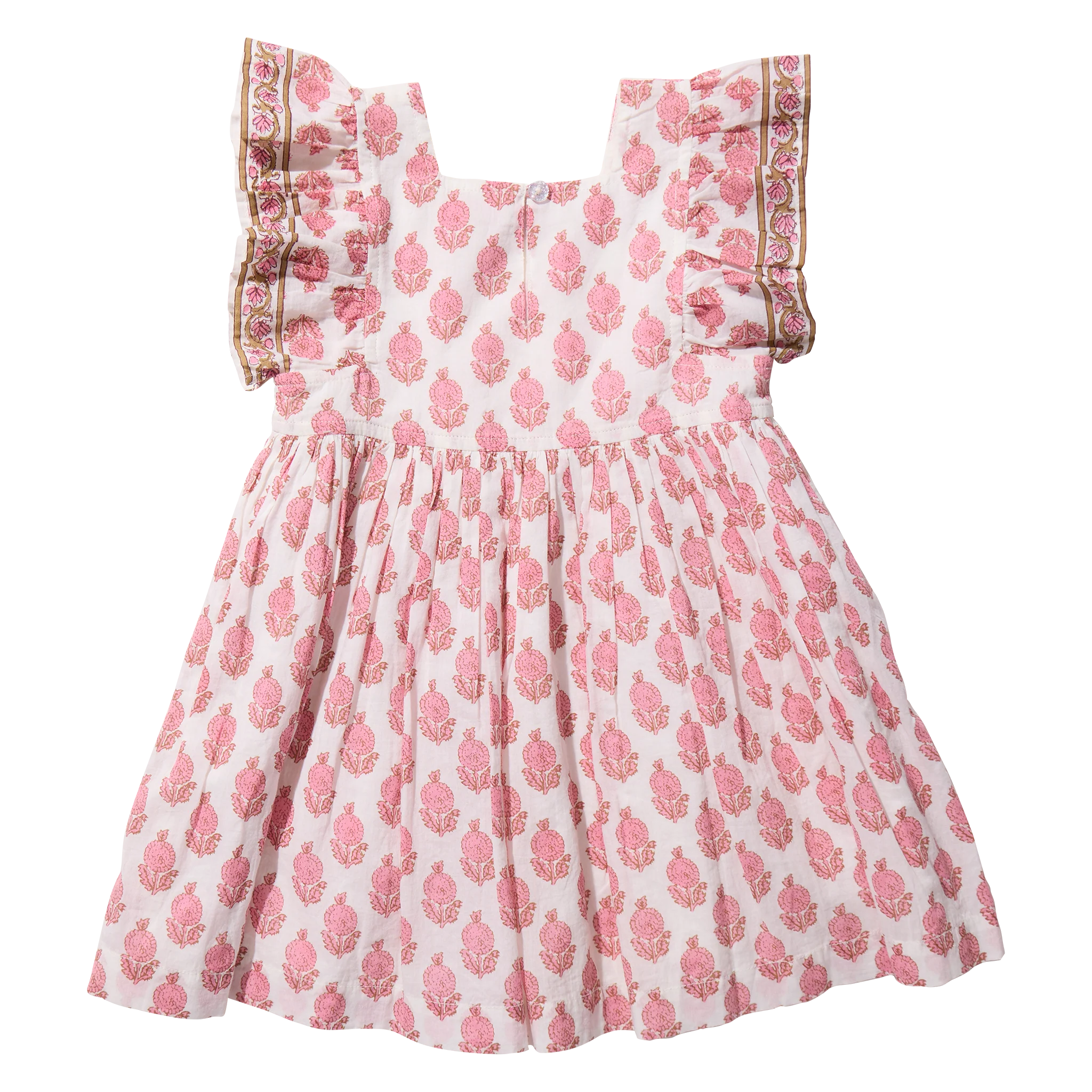 Pink Chicken Pink Chicken Elsie Pink Dahlia Floral dress
