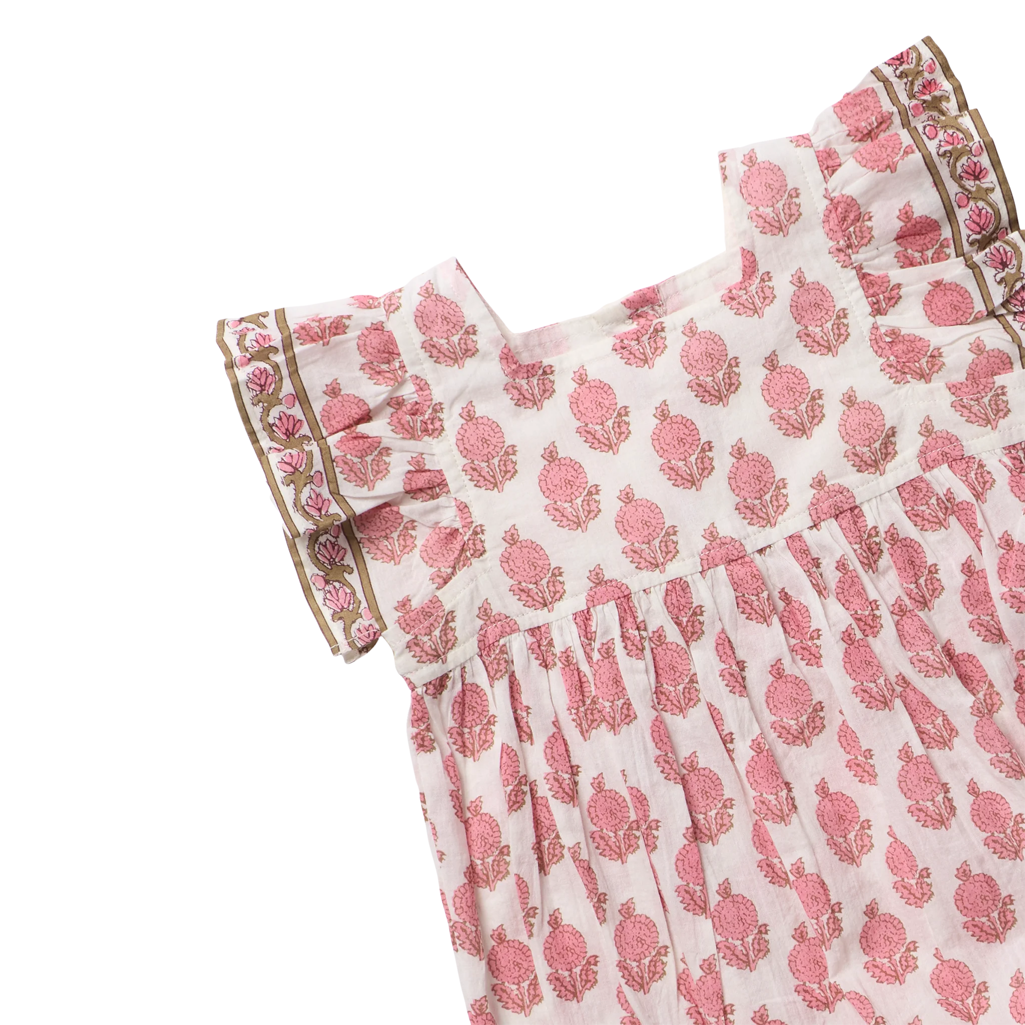 Pink Chicken Pink Chicken Elsie Pink Dahlia Floral dress