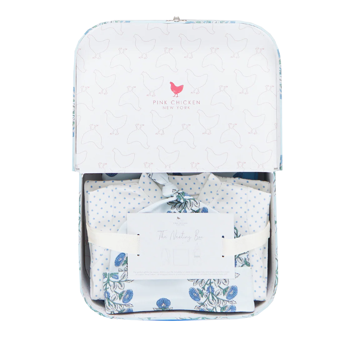 Pink Chicken Pink Chicken Nesting Box Baby Take me Home Set