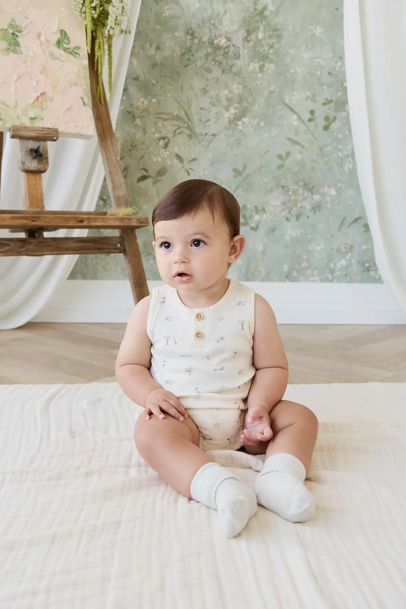 Jamie Kay Jamie Kay Organic Cotton Archie Playsuit