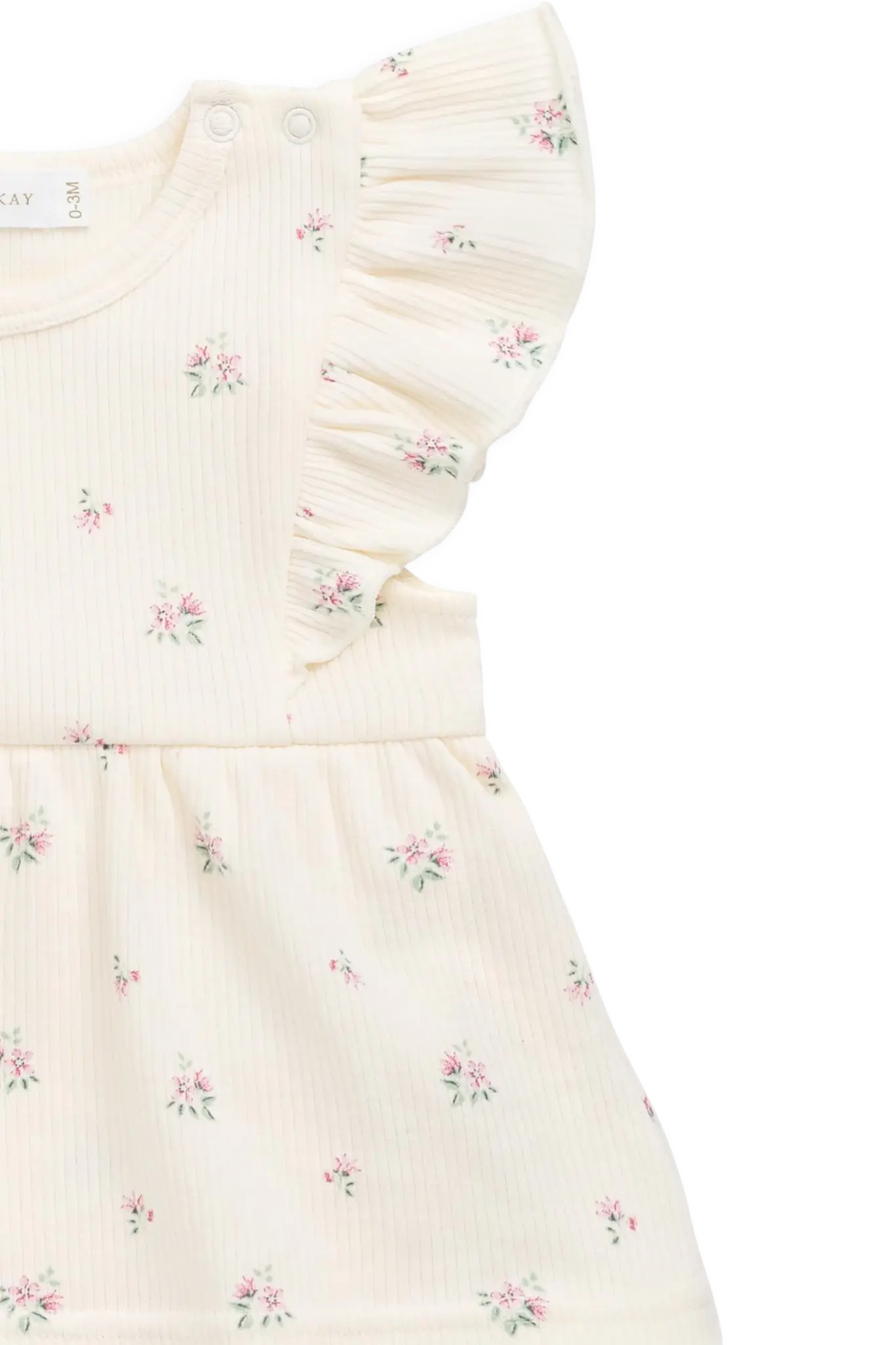 Jamie Kay Jamie Kay Organic Cotton Rib Elianna Playsuit