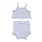 Angel Dear Angel Dear Navy Stripe - Tank Top & High Waisted Short