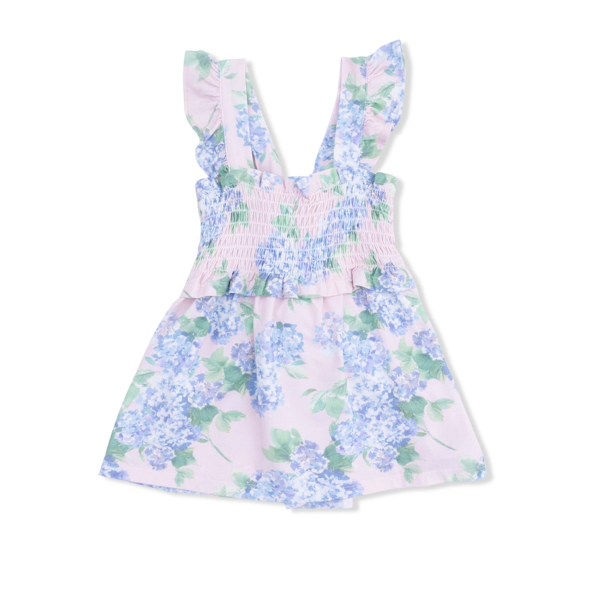 Angel Dear Angel Dear Hydrangeas - Smocked Top With Bloomer