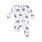 Angel Dear Angel Dear Soccer Balls Playing Soccer Blue - 2 Way Zipper Footie