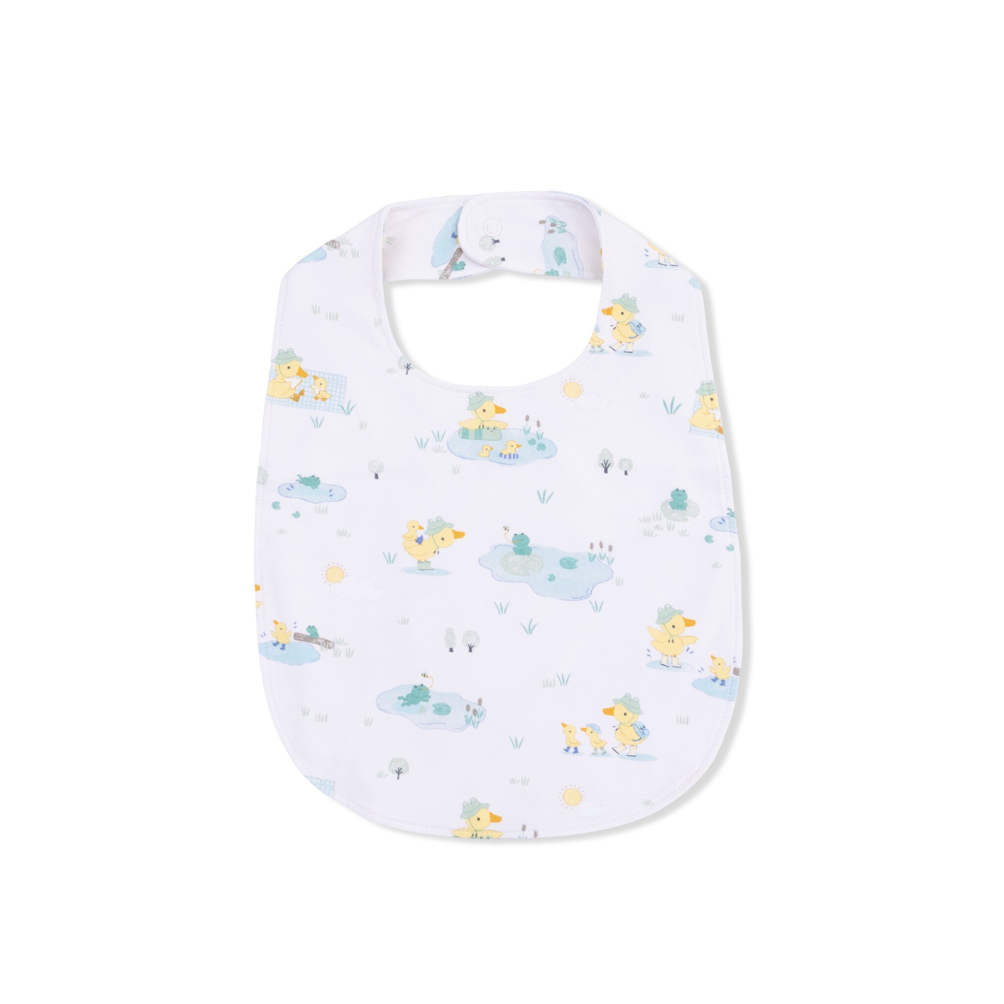 Angel Dear Angel Dear Frog And Duck Pond - Feeding Bib