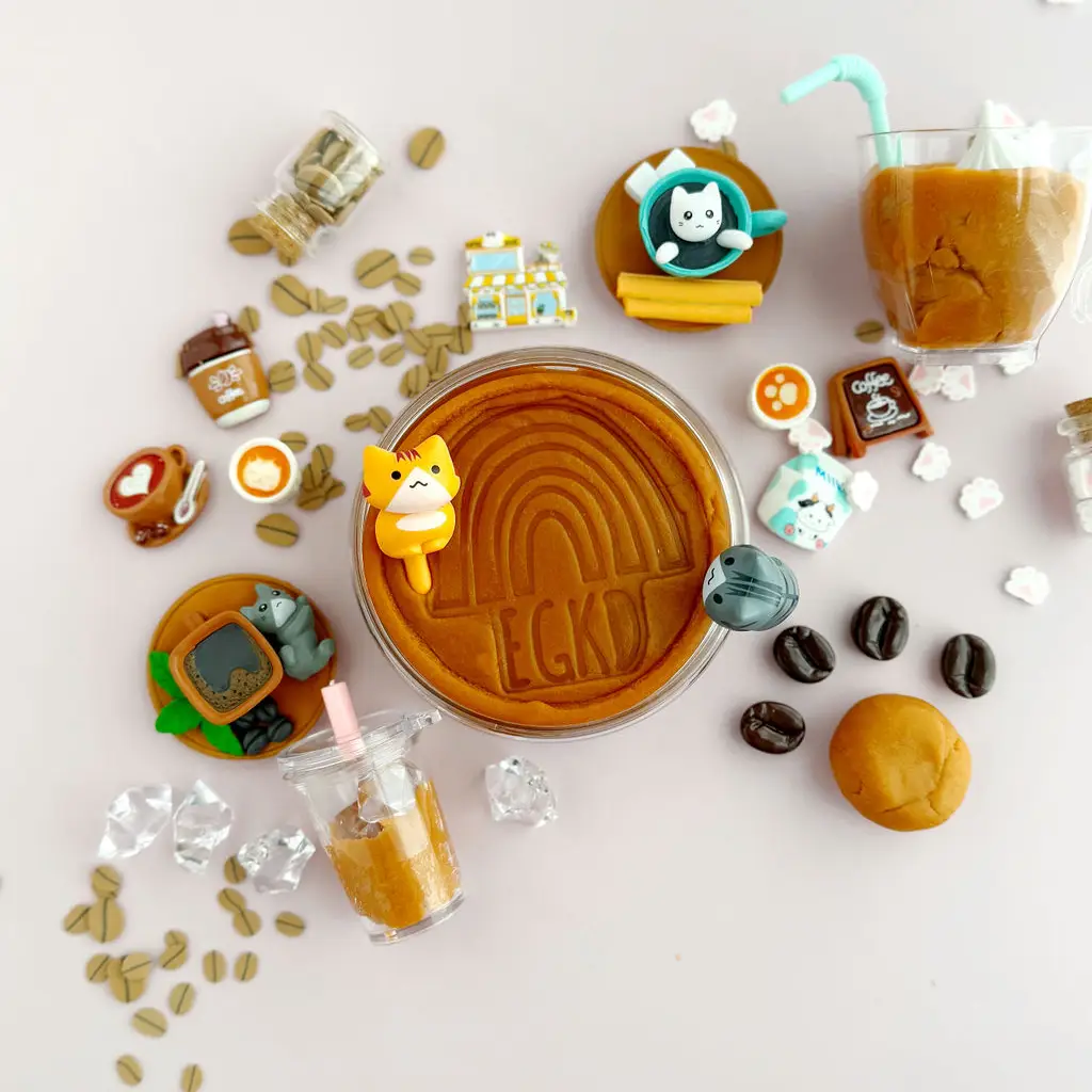 Earth Grown KidDoughs Cat Cafe KidDough Play Kit