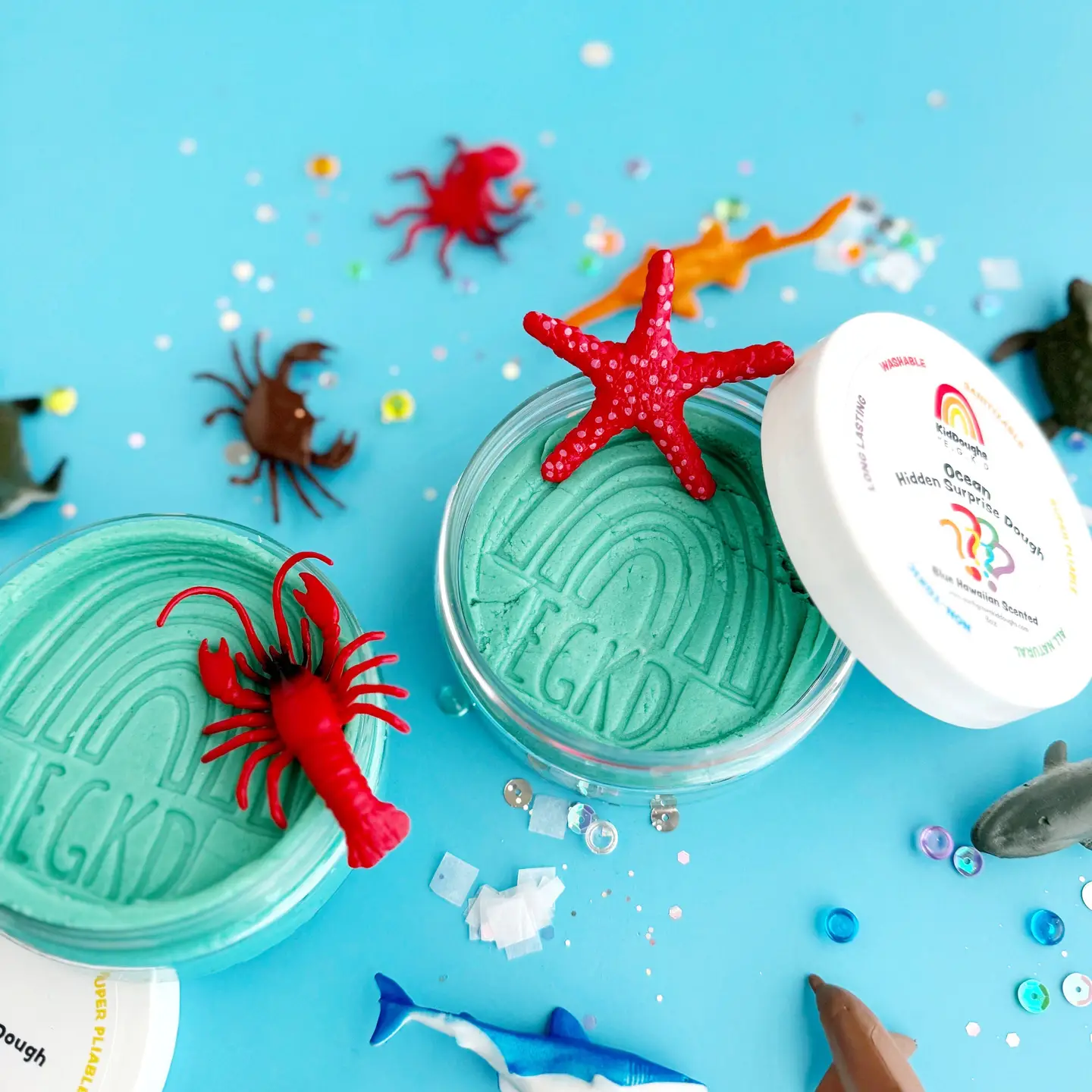 Earth Grown KidDoughs Ocean Hidden Surprise KidDough - 4 oz