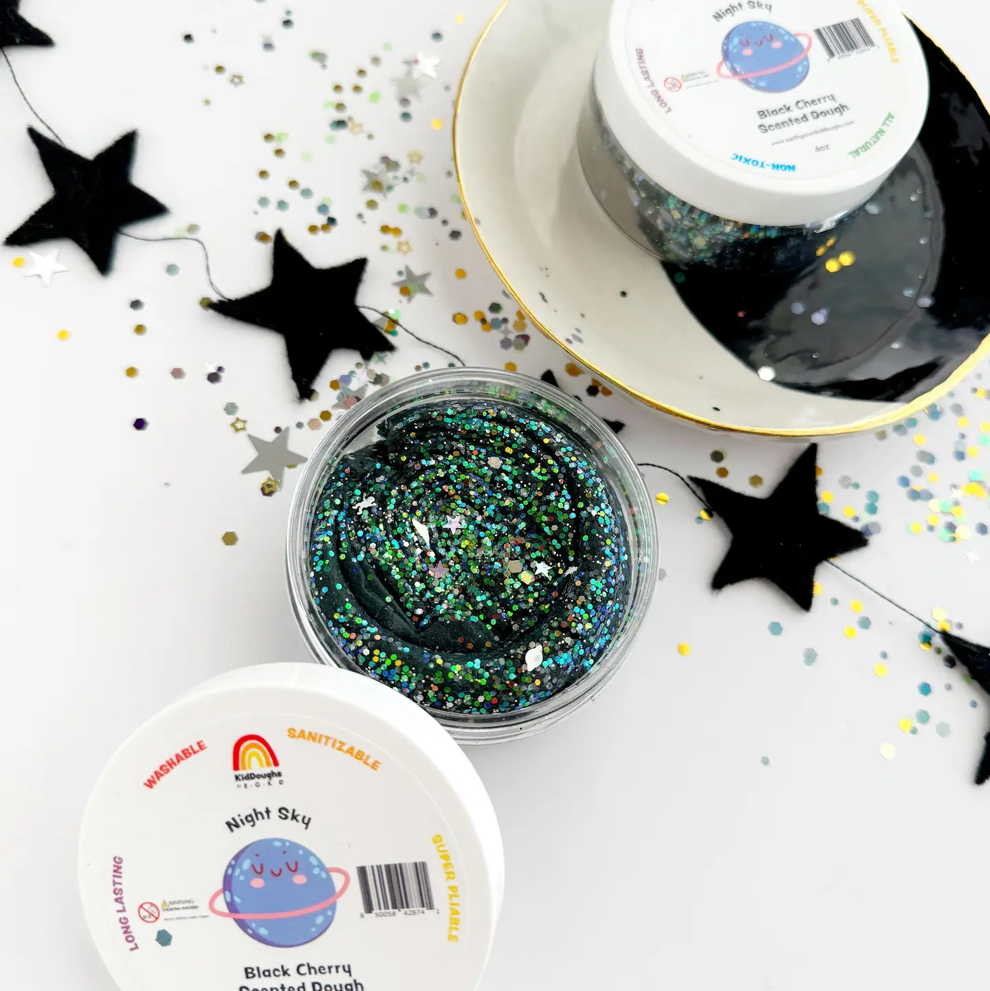 Earth Grown KidDoughs Night Sky Space KidDough  - 4 oz