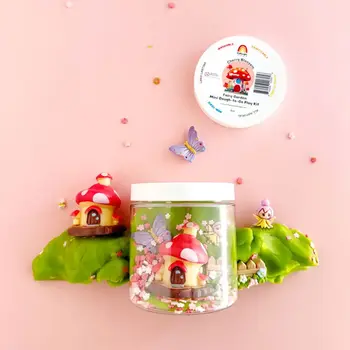 Earth Grown KidDoughs Fairy Garden Mini Dough-To-Go