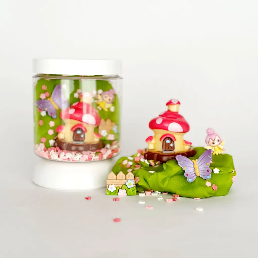 Earth Grown KidDoughs Fairy Garden Mini Dough-To-Go