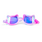 Bling2o Bling2o Tie-Dye Tabby Flexible Cat Frame Kids' Swim Goggle