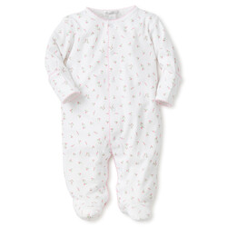 kissy kissy Kissy Kissy Garden Roses Snap Footie