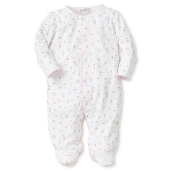 kissy kissy Kissy Kissy Garden Roses Snap Footie