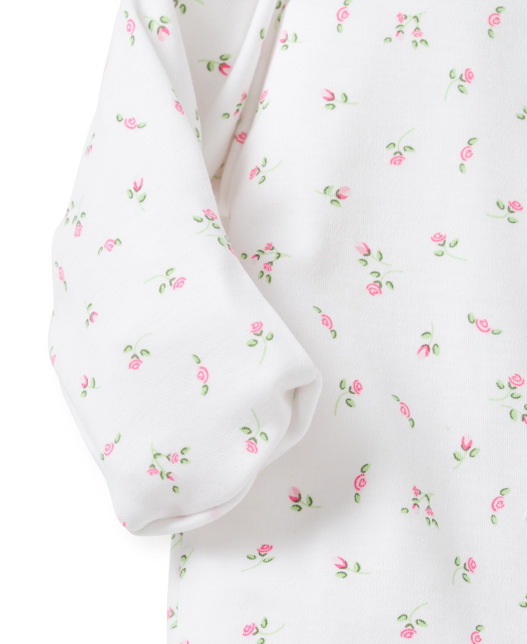 kissy kissy Kissy Kissy Garden Roses Snap Footie