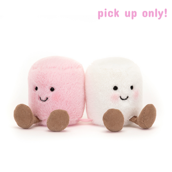 JellyCat Jellycat Amuseables Pink & White Marshmallows