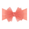 Baby Bling Bows Tulle Fab® Soft Nylon Headband with Tulle Bow - Pleated Coral