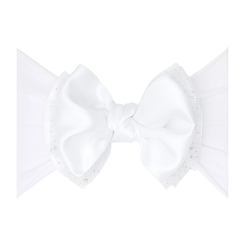 Baby Bling Bows Novelty Fab® - Fairytale White