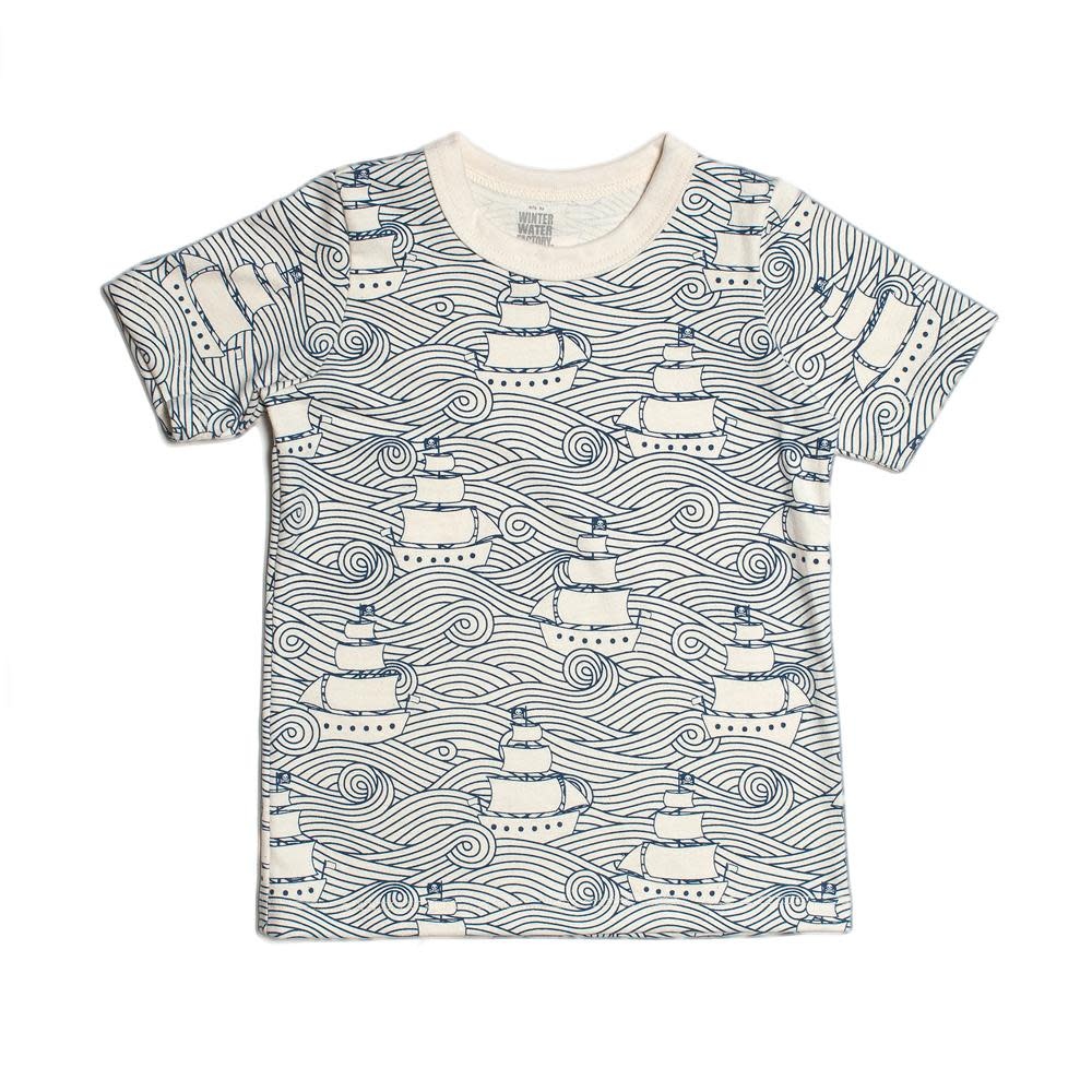 Winter Water Factory Winter Water Factory Short-Sleeve Tee - Highland Cows