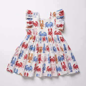 Pink Chicken Pink Chicken Lobsters & Crabs Elsie Dress