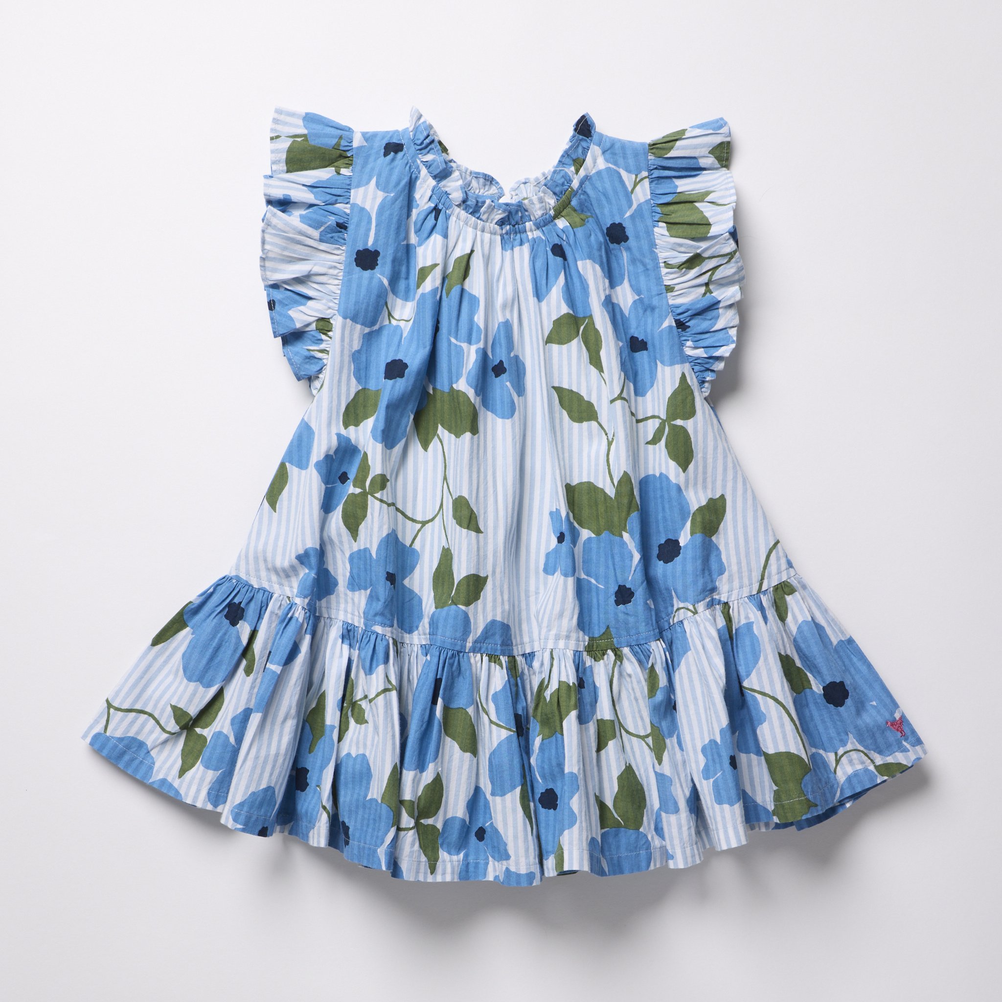 Pink Chicken Pink Chicken Hibiscus Floral Harper Dress