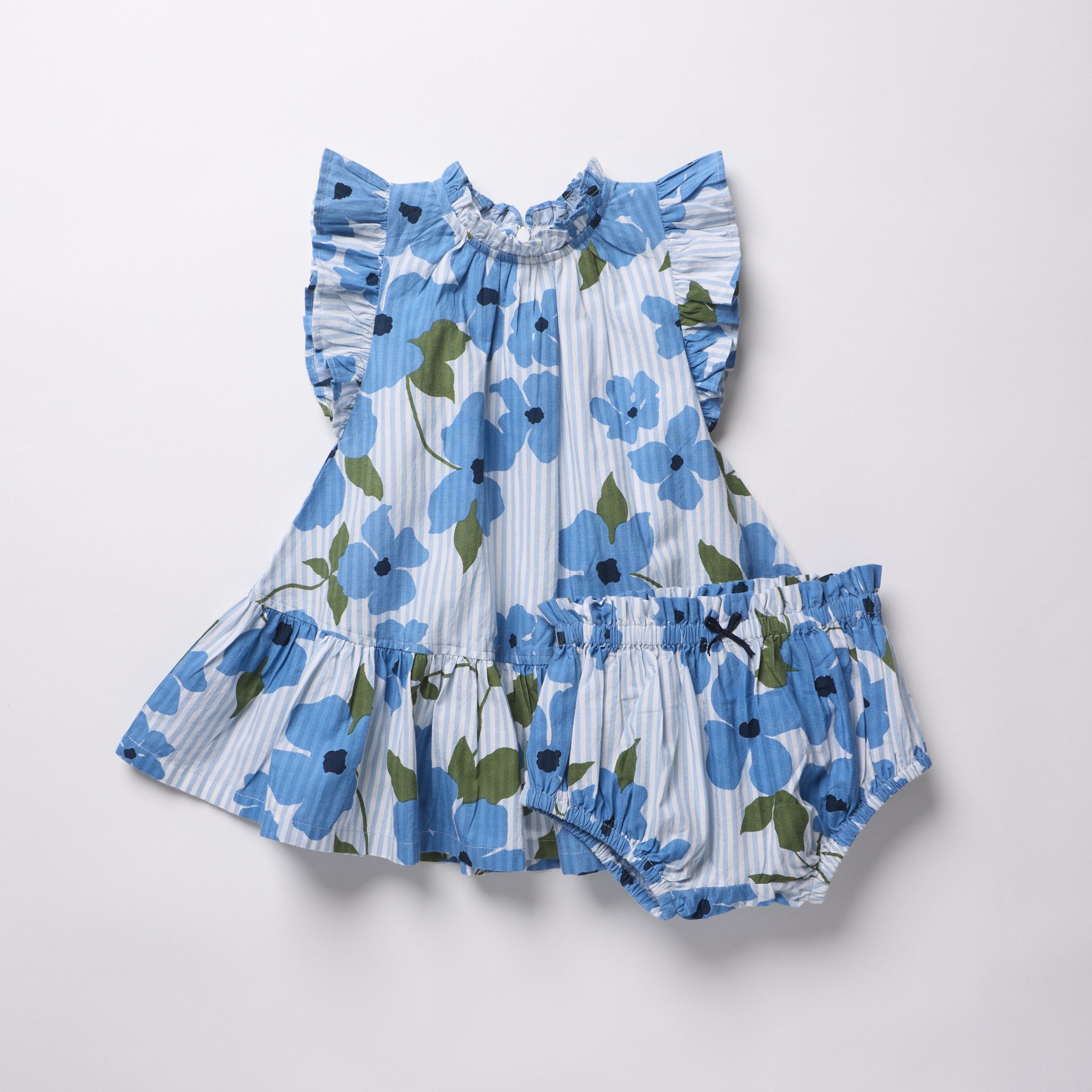 Pink Chicken Pink Chicken Hibiscus Floral Harper Dress Set