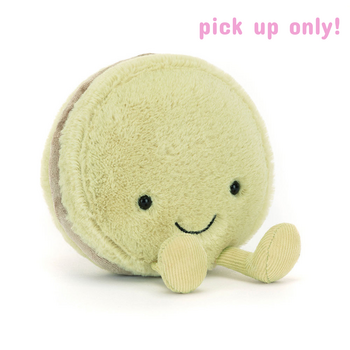 JellyCat Jellycat Amuseables Max Macaron (Pistachio)