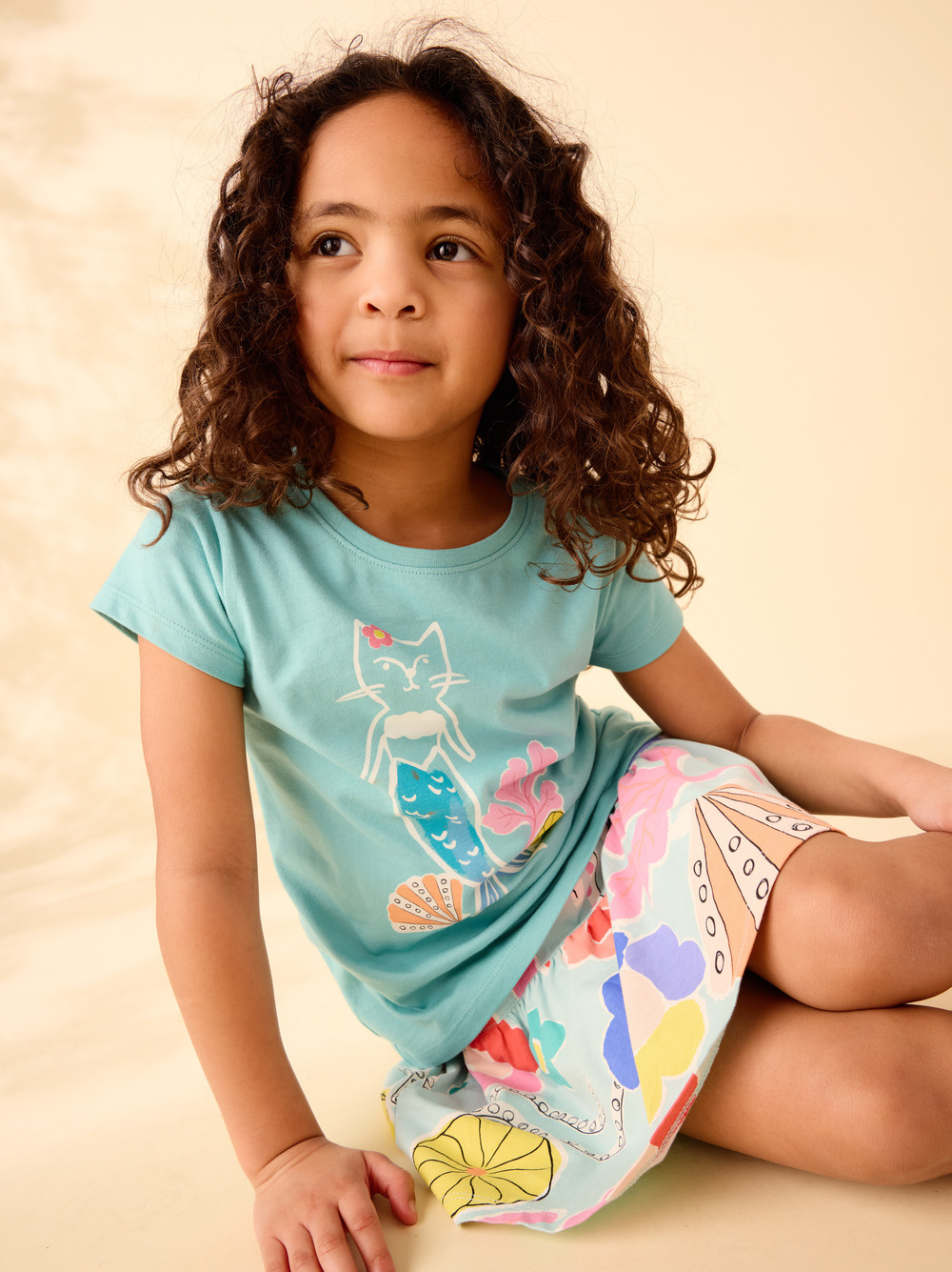 Tea Collection Tea Merkitty Graphic Tee