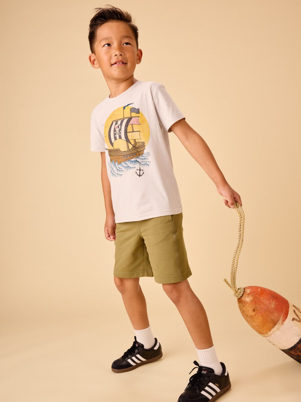 Tea Collection Tea Pirate Voyage Graphic Tee
