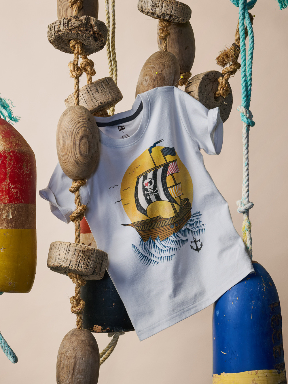 Tea Collection Tea Pirate Voyage Graphic Tee