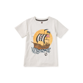 Tea Collection Tea Pirate Voyage Graphic Tee
