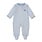kissy kissy Kissy Kissy Puppy Patch Stripe Zipper Footie