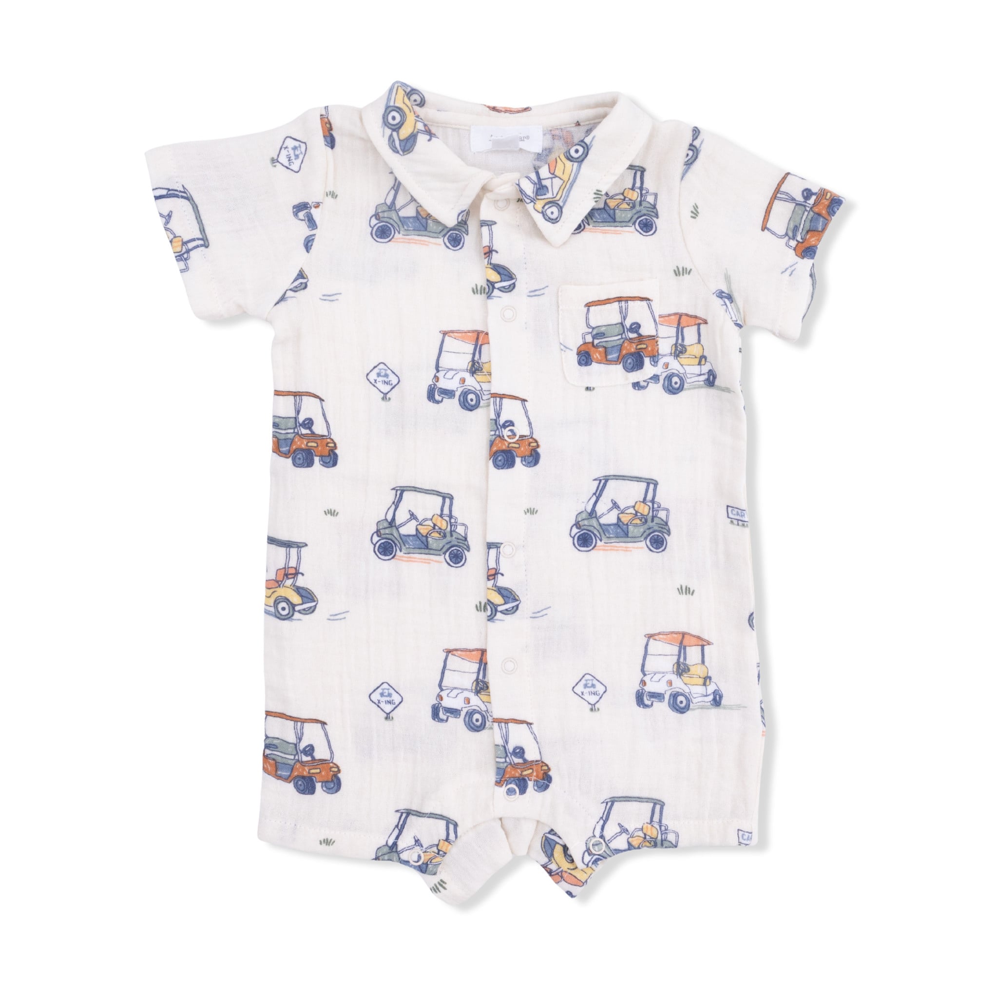 Angel Dear Angel Dear Zooming Golf Carts Polo Shortie