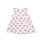 Angel Dear Angel Dear Sweet Strawberries Ruffle Bodysuit Dress