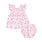 Angel Dear Angel Dear Sweet Bow Cherries Baby Doll Tunic & Bloomer Set