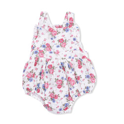 Angel Dear Angel Dear Cabbage Roses Ruffle Bubble