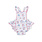 Angel Dear Angel Dear Julep's Floral Patchwork Ric Rac Ruffle Sunsuit